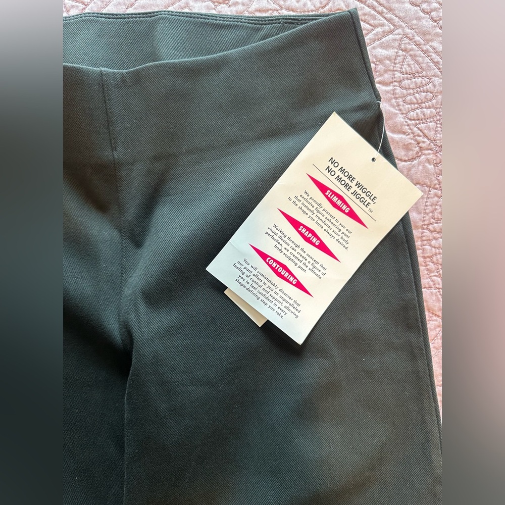 Women With Control Prime Stretch Denim Regular Wide Leg Pants - Small Petite - Picture 13 of 13